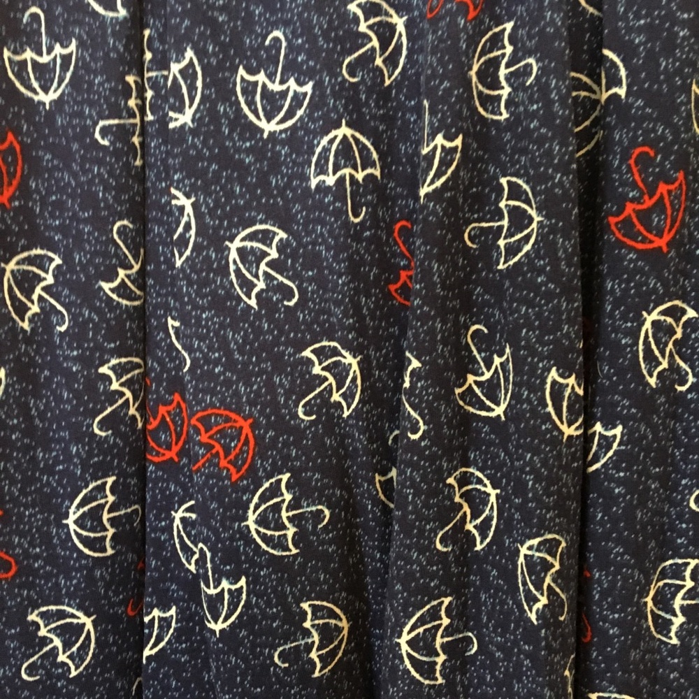 Blue Umbrella Skirt
